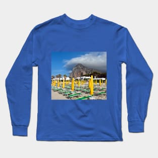 MAGIC BEACH of SAN VITO LO CAPO Long Sleeve T-Shirt